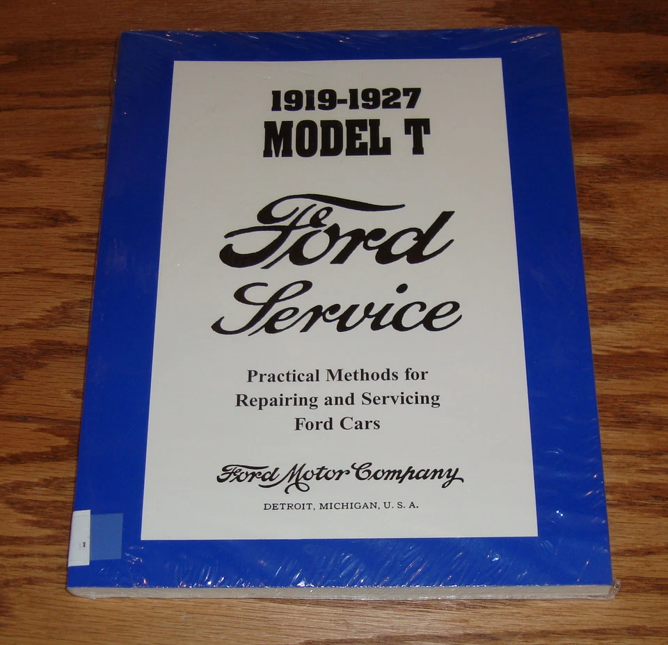 1919 1920 1921 1922 1923 1924 1925 1926 1927 Ford Model T Service Shop Manual  - Image 1 of 1