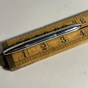 Fisher Space Pen Bullet Silver Tone With Lid - Picture 1 of 5