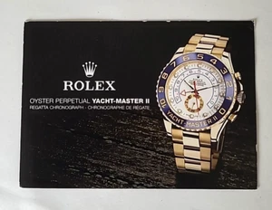 ROLEX Yacht-Master II Regatta Start / Programming the Count-Down Anleitung Engl. - Bild 1 von 3