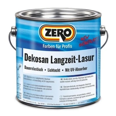ZERO Dekosan Langzeit Lasur New Generation Dickschichtlasur seidenglänzend 750ml - Bild 1 von 4