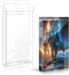 30x Box Protector Sleeves for Premium VHS Cassette Tape Protective Plastic Case - Picture 1 of 10