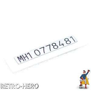 GameBoy Pocket Serial Number Sticker Seriennummer Label ID Nummer GBP Game Boy - Bild 1 von 2