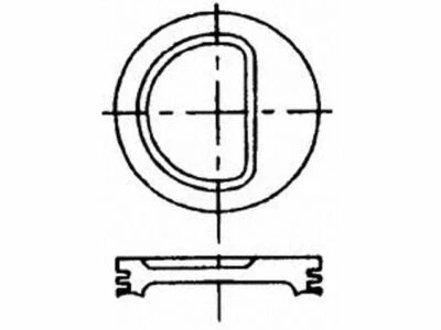For 1996-2000 Jeep Grand Cherokee Piston Sealed Power 16551GG 1997 1998 1999 - Image 1 of 2