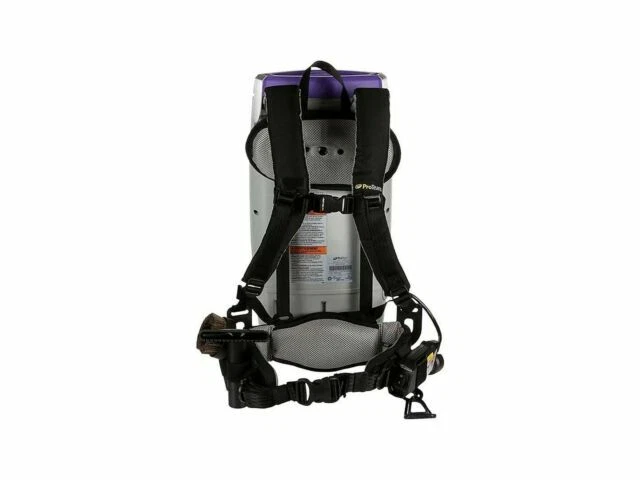 Proteam Super Coach Pro 10 Backpack Vacuum Cleaner with Xover Multi-Surface Two-Piece Wand Tool Kit