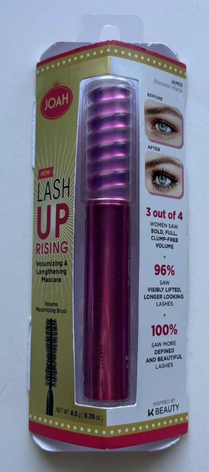 3 Joah Lash up Rising Volumizing Mascara Blackest Black Jam01 Bonus