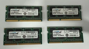 Crucial 8GB (2x4GB) Kit DDR3L 1333MHz SODIMM Memory RAM - Picture 1 of 1