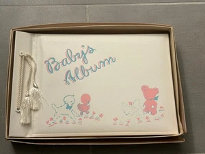 Vintage Unused Baby Album Memory Book 50s - Picture 1 of 7