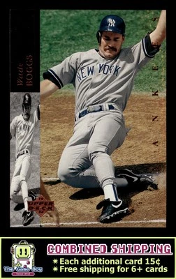 1994 Upper Deck #112 Wade Boggs New York Yankees - Image 1 of 2
