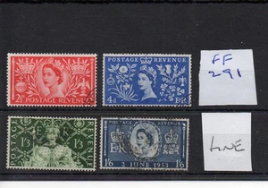 GB Gedenkmünzen - (FF291) 1953 Krönungssatz - feine Stempel - Bild 1 von 1