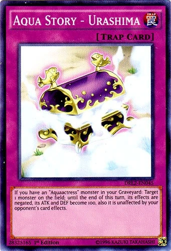 Aqua Story - Urashima - DRL2-EN045 - Super Rare - 1st Edition Near Mint Dragons  - Image 1 of 1