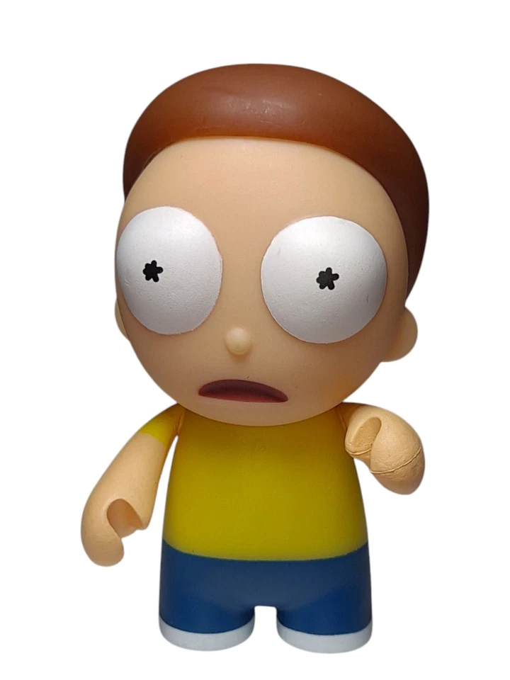 Kidrobot Rick & Morty Adult Swim 2017 Mini Series MORTY 3" Good Condition  - Image 1 of 4