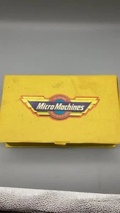 Micro Machines Scale Miniatures Display Storage Case Yellow Box - Picture 1 of 7