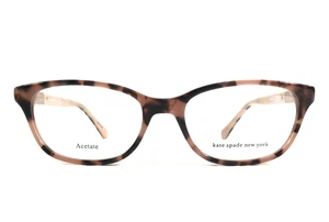 Kate Spade Eyeglasses Frames HAZEN HT8 Tortoise Nude Cat Eye Full Rim 49-16-140 - Picture 1 of 12