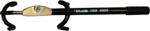 The Club 3100 Twin Hooks Steering Wheel Lock, Black/Gold - Picture 1 of 3