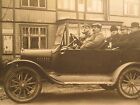 Antique Vintage Photographer's Studio Sign Classic Car European Old Rppc Photo