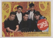 1990 Topps Series 2 Stickers Blue Puzzle New Kids on the Block #22 0os7