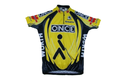 Maillot vélo vintage Once Giordana Giant - Photo 1/3