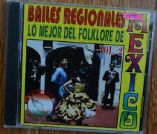 Bailes Regionales Mexico Lo Mejor del Folklore CD New! Sealed! FREE SHIPPING!