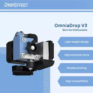 Phaetus OmniaDrop Extruder für flexible Filamente Standard (zusammengebaut) und einfach - Bild 1 von 3