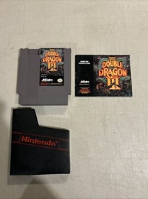 Nintendo NES Double Dragon III Game with Manual and Sleeve