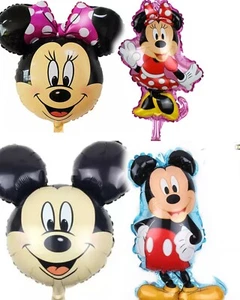 UK Disney Mickey Minnie Mouse 16'' Air Fill Birthday Foil Balloons ⭐⭐⭐⭐⭐ - Picture 1 of 16