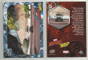 2018 Ant-Man and the Wasp (Upper Deck) FOIL-STAMPED "Base Trading Card" #74