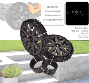 Worx Landroid L1000 WR147E Räder - Dynamic Grip Tires Set - Bild 1 von 9