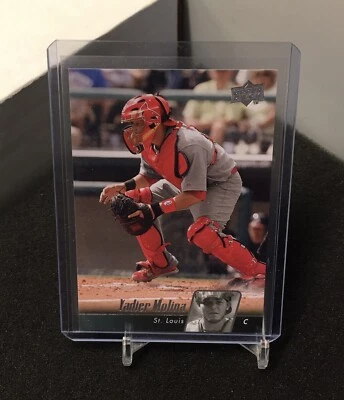 Yadier Molina 2010 Upper Deck card 466 St. Louis Cardinals - Image 1 of 2