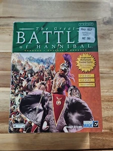 The Great Battles of Hannibal 1997 PC CD-ROM Video Game New in Box, See Pictures - Picture 1 of 10