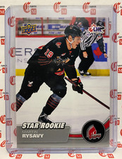 Martin Rysavy STAR ROOKIE 2021-22 Upper Deck CHL Hockey Moose Jaw Warriors #388