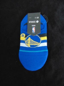 Stance Golden State Warriors Unisex No-Show Socks Blue with Logo Size M BNWT - Picture 1 of 2