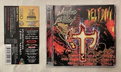Judas Priest - '98 Live Meltdown (Japan 2-CD w/OBI) Signed by Scott T. & Ripper - Bild 1 von 4