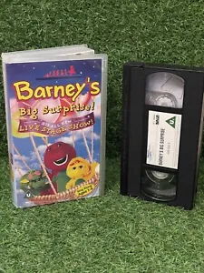 Barney's Big Surprise (VHS 2001) Live Stage Show Children’s Kids Video Tape - Picture 1 of 10