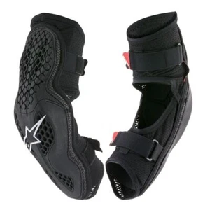 Alpinestars 2025 Sequence Elbow Protectors Black Red  MX Motocross Off Road Quad - Picture 1 of 3