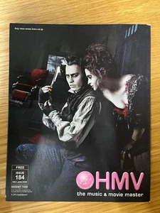 HMV the music master Dec Jan 2008 Issue.184 | SWEENY TODD, Johnny Depp | Seal - Picture 1 of 7