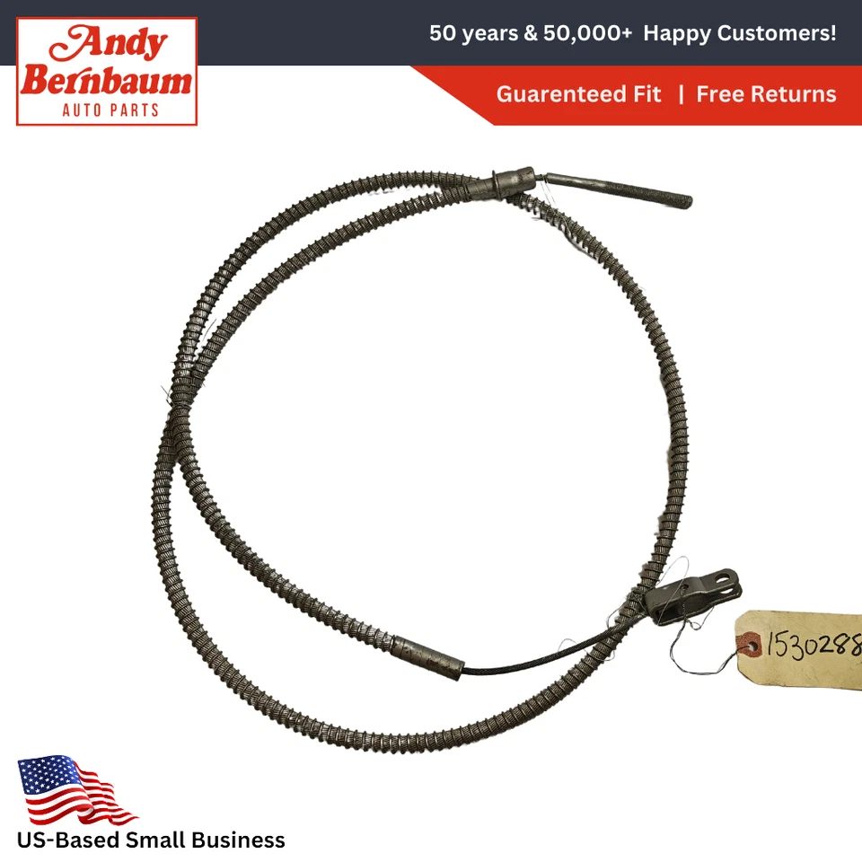 1953-1954 Plymouth Savoy Cranbrook Hy-Drive Emergency Brake Cable 1530288 NOS. - Image 1 of 4