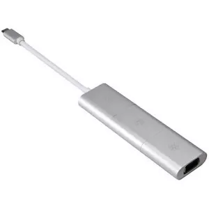 Silverstone SST-EP11S USB 3.1 Gen 1 Type-C to MiniDP/HDMI VGA Adapter - Picture 1 of 6