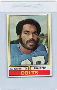 1974 Topps #456 Raymond Chester Colts NM *300 - Picture 1 of 1