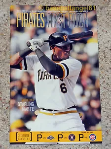 STARLING MARTE~2013 FIRST PITCH MAGAZINE~PITTSBURGH PIRATES - Picture 1 of 1