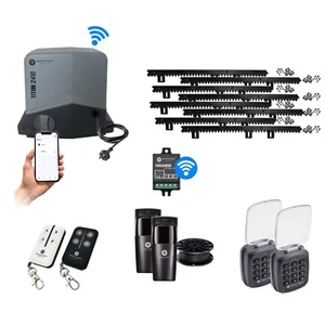 Electric 24V Low Voltage Automatic Sliding Driveway Gate Opener Kit FAST Heav... - Picture 1 of 7