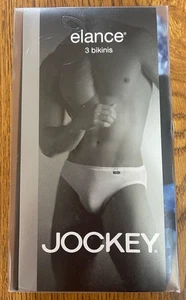 2006 Jockey Herren Bikini Slips blau geometrisch Größe S niedriger Bund 3er Pack #1014 - Bild 1 von 11