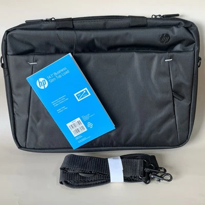 HP 14.1" Business Slim Top Load Notebook Bolsa Estojo, Alça de Ombro 2SC65AA - Imagem 1 de 4