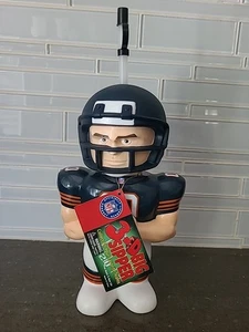 Botella de beber Chicago Bears Cup 3-D Sipper NFL vintage 2000 nueva de stock muerto - Imagen 1 de 6