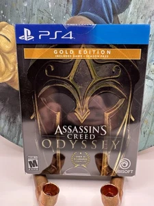 Assassin's Creed Odyssey Gold Edition Steelbook (PlayStation 4, 2018) new sealed - Picture 1 of 6