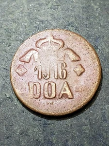 Moneta 20 Heller Africa orientale tedesca 1916 - Foto 1 di 2