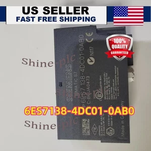 New Siemens 6ES7 138-4DC01-0AB0 6ES7138-4DC01-0AB0 Electronics module for ET200S - Picture 1 of 5
