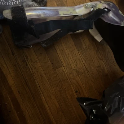 Tobillera de carbono ligera/izquierda Allard Toe OFF T418-148 Foto 1 de 2