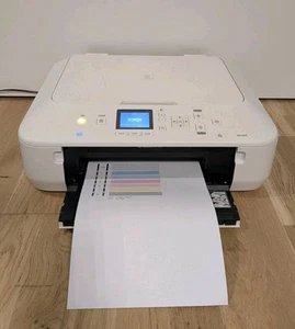 Canon PIXMA MG5650 Tintenstrahldrucker Multifunktionsgerät , Erst 7100 Seiten!! - Photo 1/9
