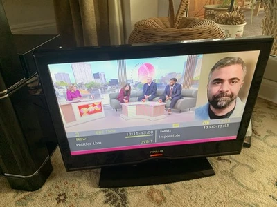 Finlux 19 Inch Tv DVD Combo tested working - Image 1 of 4