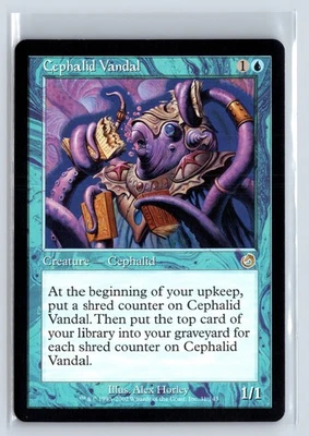(3x) CEPHALID VANDAL - Torment – MTG Magic the Gathering Card - Rare - Image 1 of 4